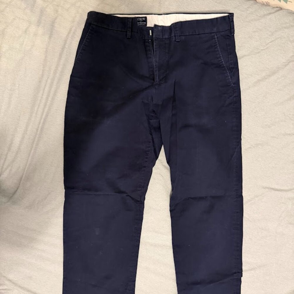 J Crew Flex Bedford Navy- 33W - 32L